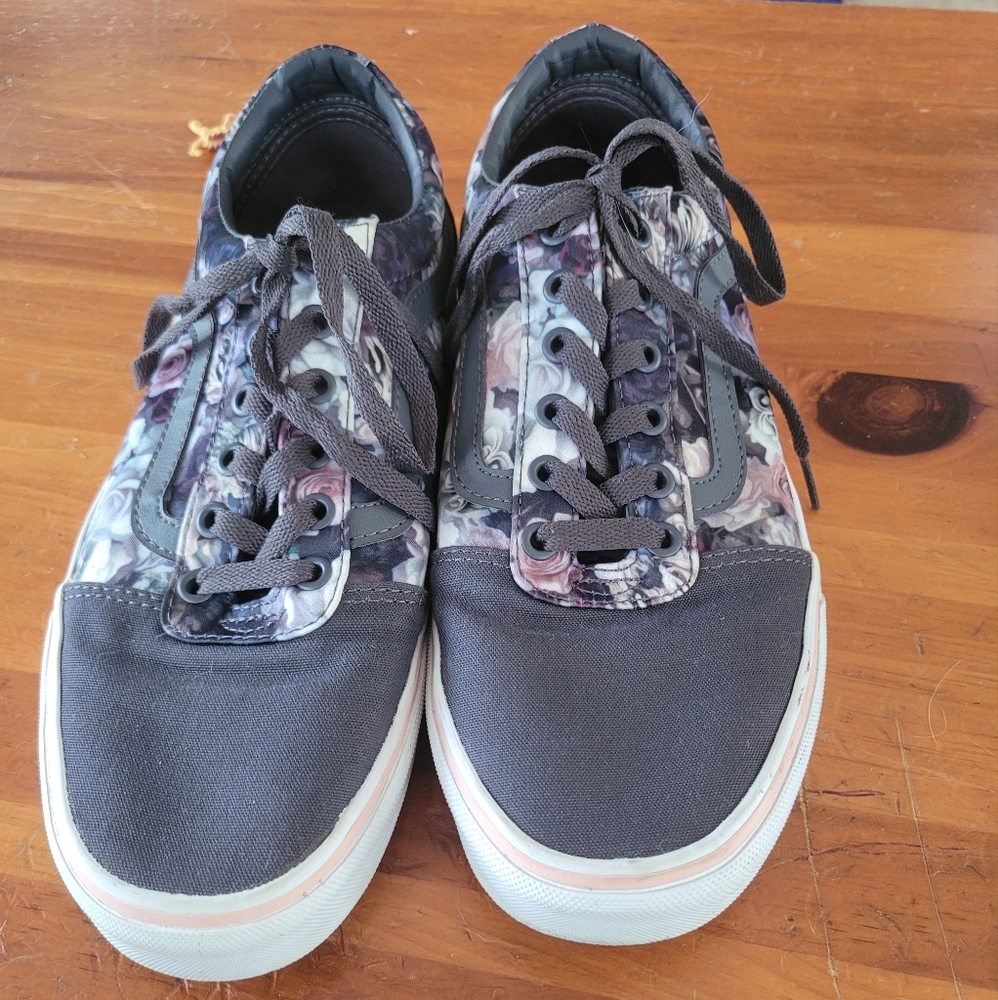 Vintage floral vans